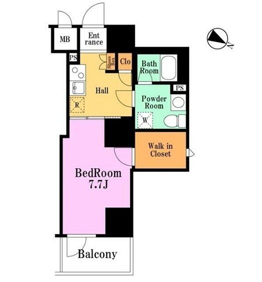 両国駅 徒歩5分 6階の物件間取画像