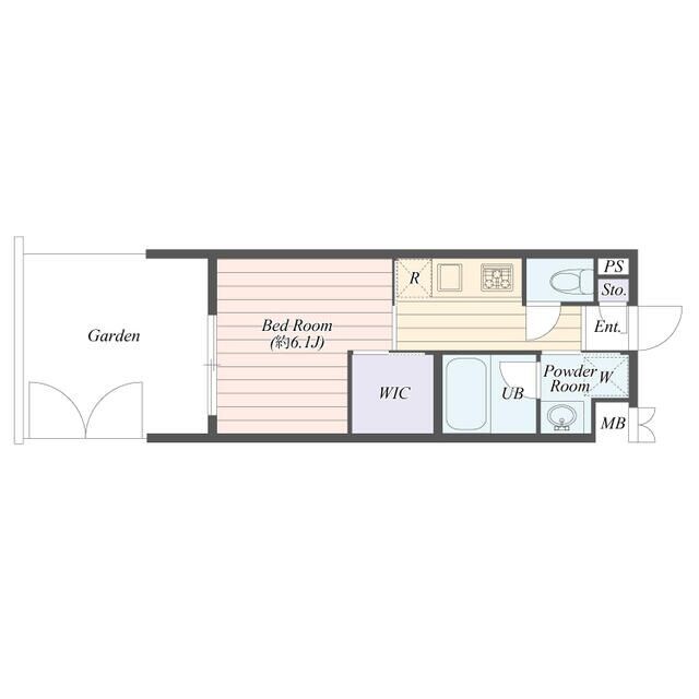 落合南長崎駅 徒歩4分 1階の物件間取画像
