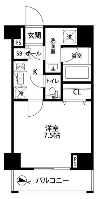 本郷三丁目駅 徒歩2分 3階の物件間取画像