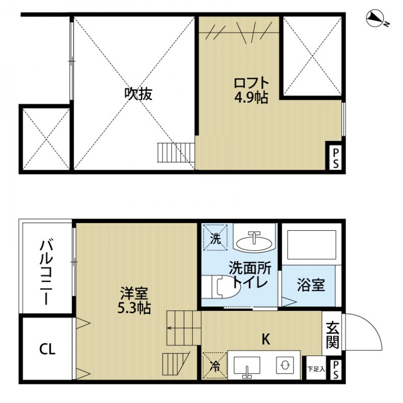 フェニックスの物件間取画像