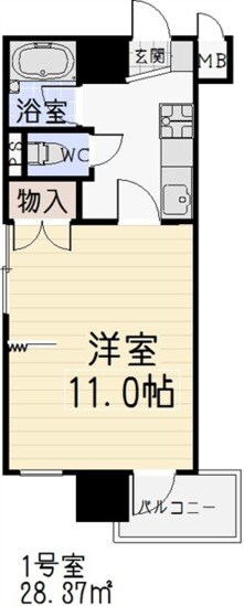 第２アイオーキャッスルの物件間取画像