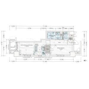 エステムプラザ名古屋D.C.2027の物件間取画像