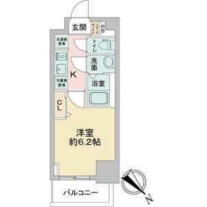 アステリ鶴舞テーセラの物件間取画像