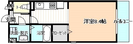 物件間取画像