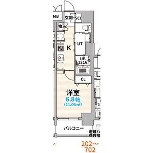 GranVia丸の内の物件間取画像