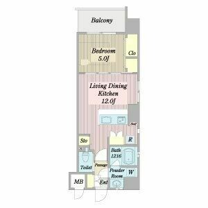 K CLASSY IMAIKEの物件間取画像