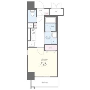 グランツェ名駅太閤通の物件間取画像