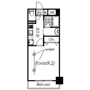 REGALO覚王山の物件間取画像