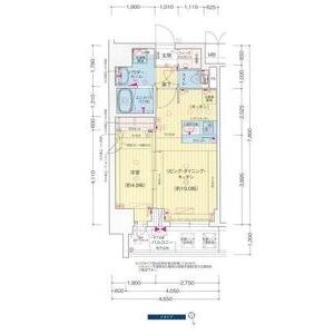 今池駅 徒歩5分 4階の物件間取画像