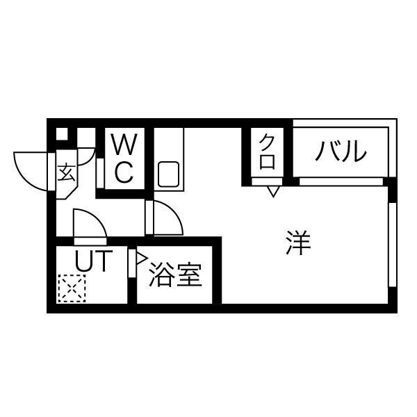 物件間取画像