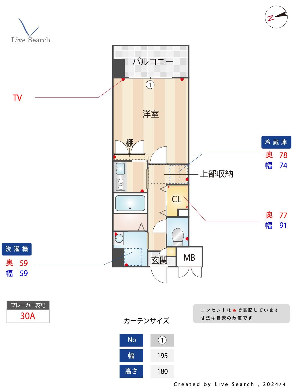 サムティ筥崎の物件間取画像