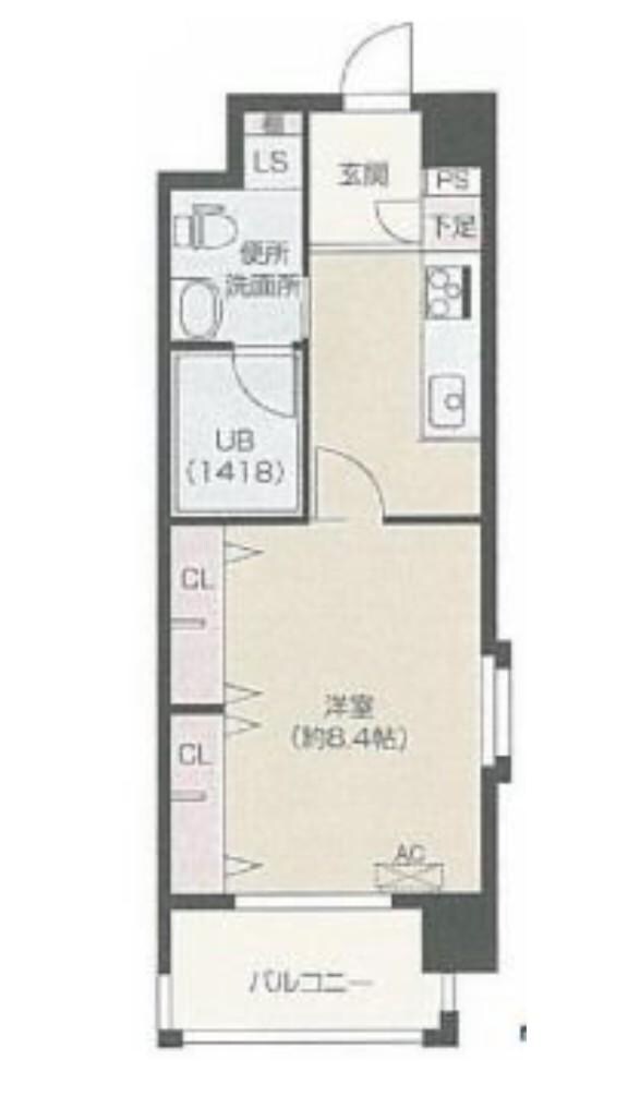 オーキッドレジデンス上呉服の物件間取画像