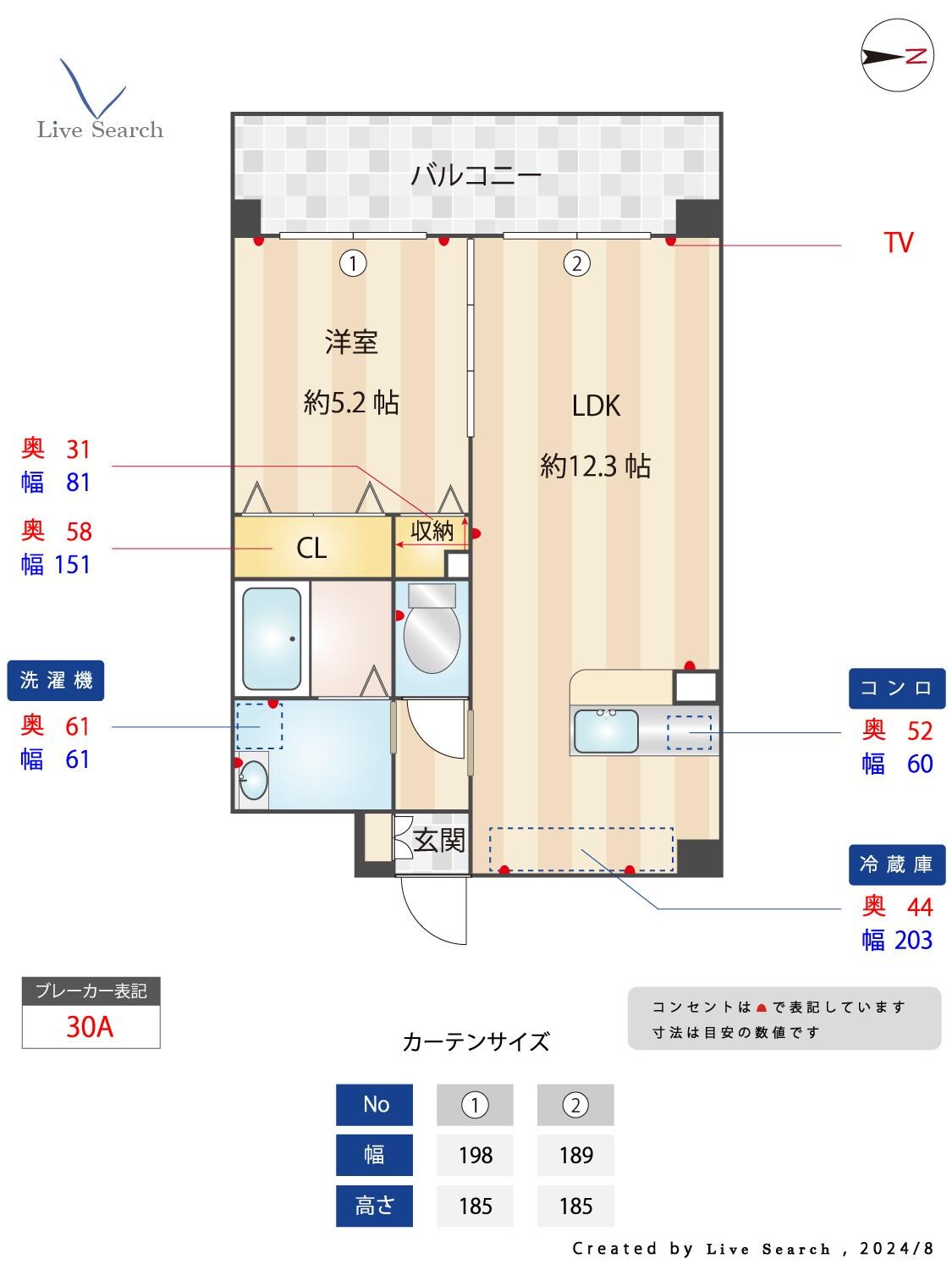 サムティ七隈レイクサイドの物件間取画像