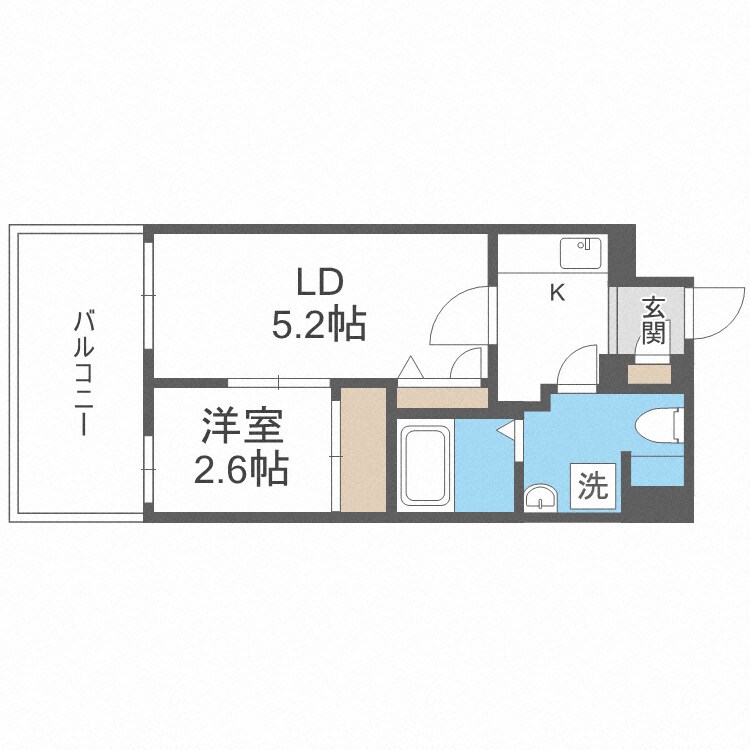 グランフォーレ呉服町の物件間取画像
