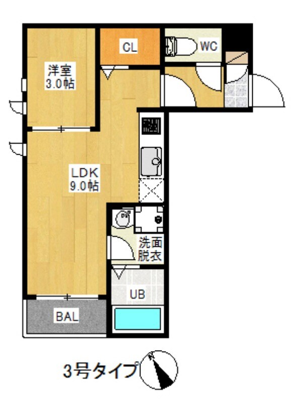 春日駅 徒歩8分 2階の物件間取画像