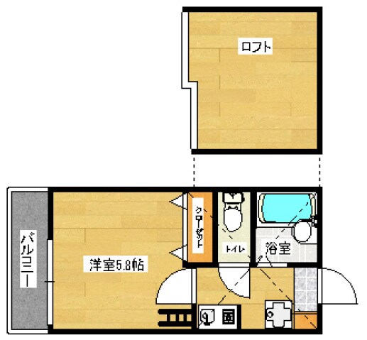 物件間取画像