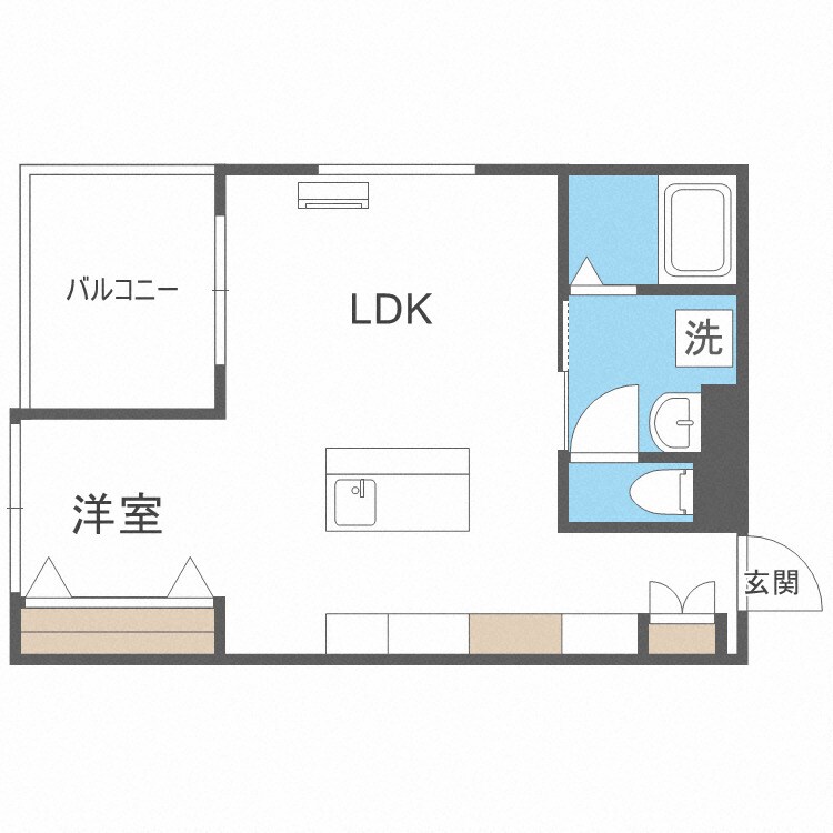 リアンレガーロ平尾ステーションⅡの物件間取画像