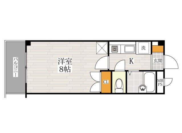物件間取画像