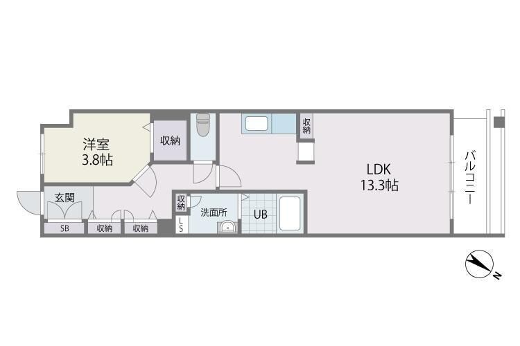 赤坂駅 徒歩5分 3階の物件間取画像