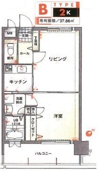 エンクレスト天神南Ⅲの物件間取画像