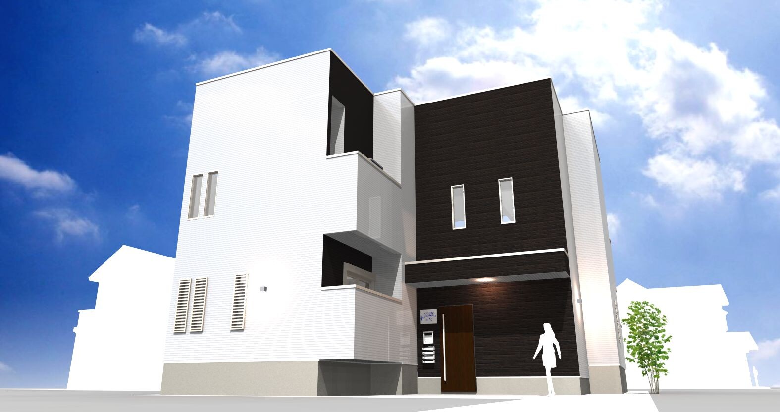 福岡県筑紫野市二日市中央３丁目の物件外観写真