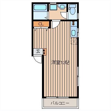 アルブルK3の物件間取画像