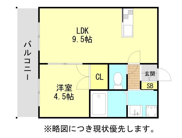 デュークスファーストの物件間取画像