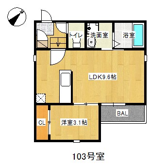Grandtic Bloom 平尾の物件間取画像