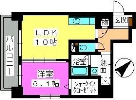 コンフォール博多駅南の物件間取画像