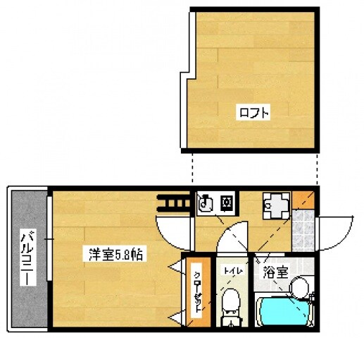 物件間取画像