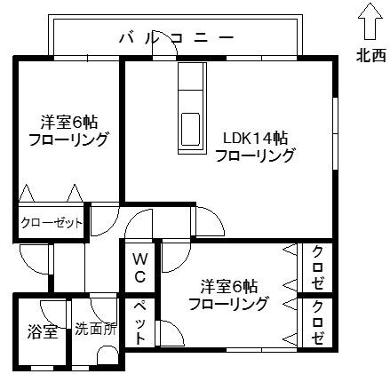 PET-COM南福岡Ⅲの物件間取画像