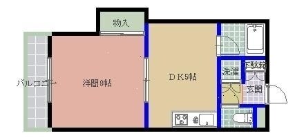 物件間取画像