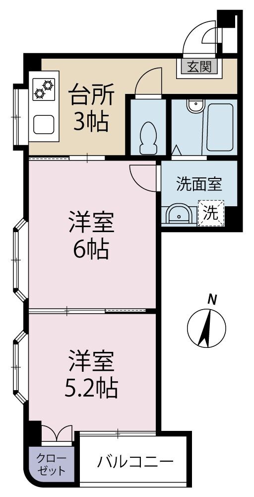 アルティメイト高砂の物件間取画像