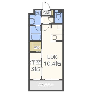 グランフォーレ西新ヒルズの物件間取画像