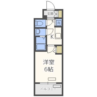 プレサンス新大阪ザ・シティの物件間取画像