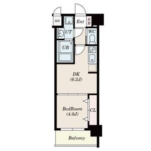 Alivis北梅田の物件間取画像