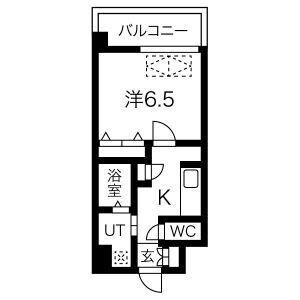 スプランディッド新大阪DUEの物件間取画像