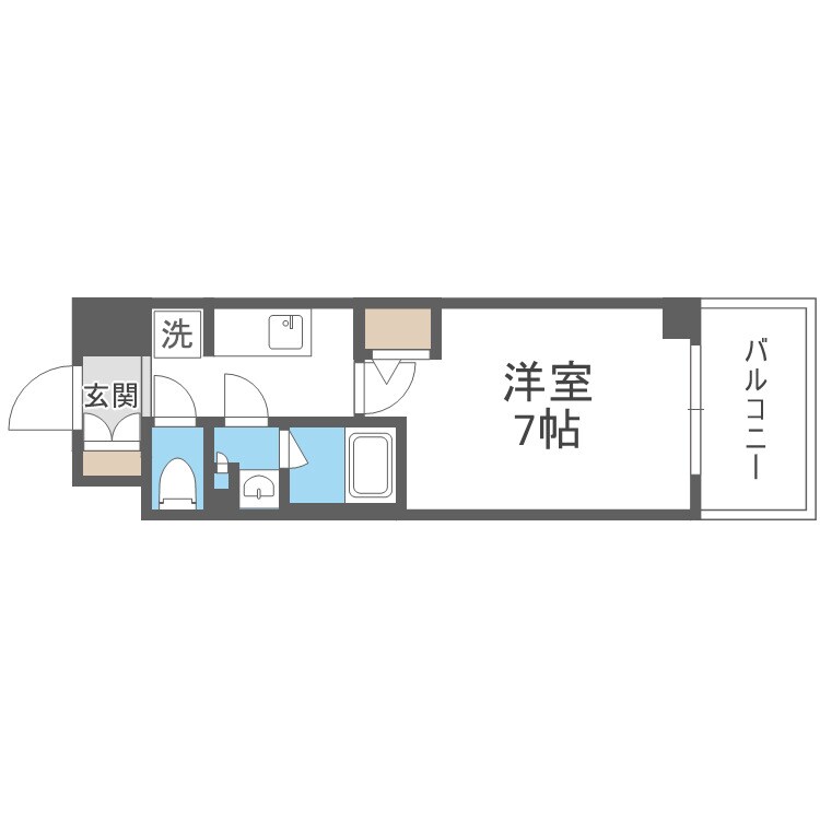 コンフォリア新大阪宮原Qの物件間取画像