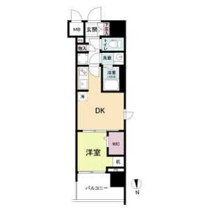 ドゥーエ天満橋の物件間取画像