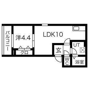 ル・ボヌール相川の物件間取画像