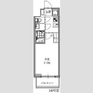 S-RESIDENCE福島Grandeの物件間取画像