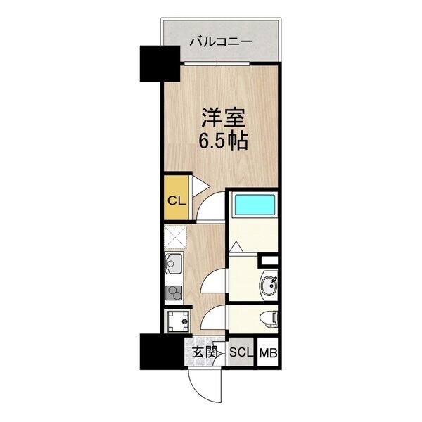ArtizA新大阪D.C.の物件間取画像