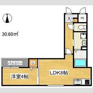 ALEGRIA豊津の物件間取画像