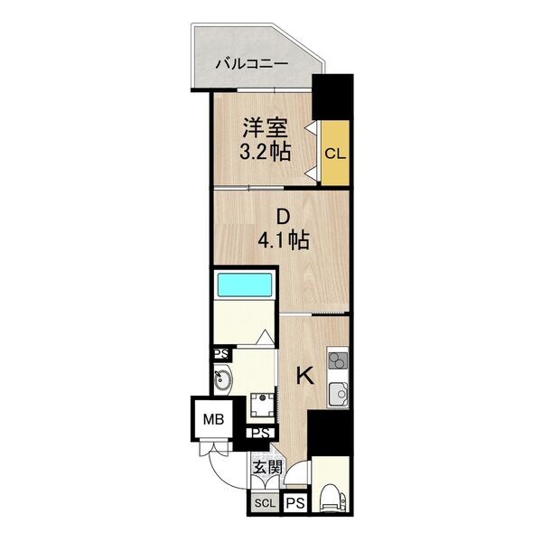 ArtizA新大阪D.C.の物件間取画像
