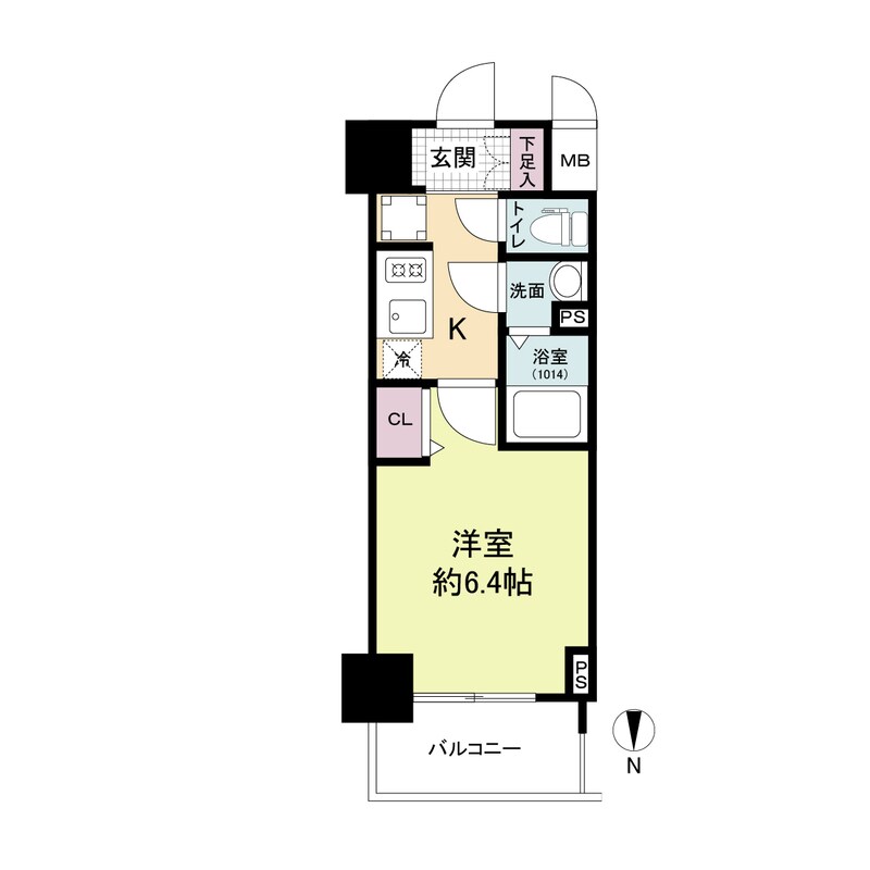 ArtizA淡路の物件間取画像