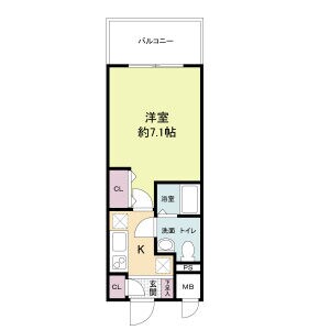 ラクラス新大阪の物件間取画像