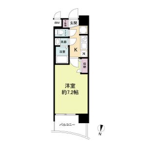 セレニテ西中島アリア壱番館の物件間取画像
