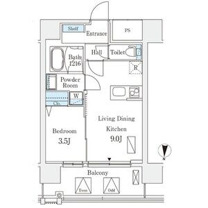 エル・セレーノ新大阪北の物件間取画像