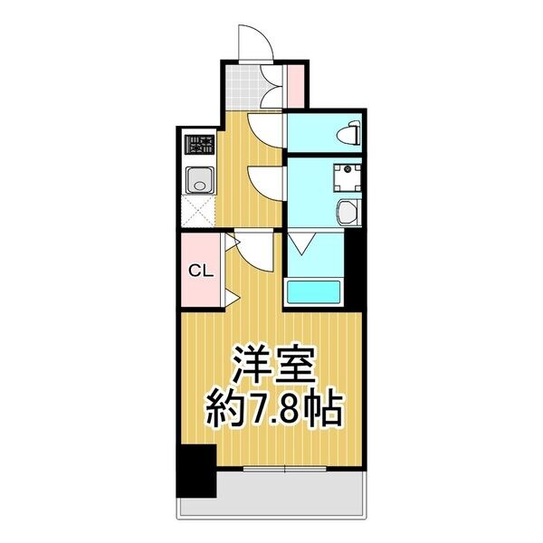 プレサンス新大阪ザ・デイズの物件間取画像