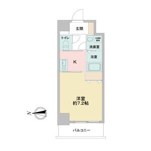 ラクラス高殿の物件間取画像